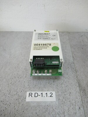 Indumat 545ID Bamo A2-62-25/50 Motor Regulator 4Q Steering Power Amplifier Indumat 828905/0