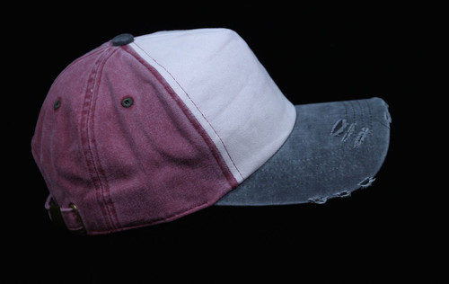 Baseball Cap Washed Distressed Cap Plain Hat Brushed Cotton Vintage Hats Unisex - Picture 2 of 12