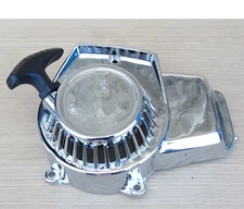 Silver Pull Start Starter 2 Stroke Mini Pocket Bike Dirt Quad ATV 50CC 49CC 47CC