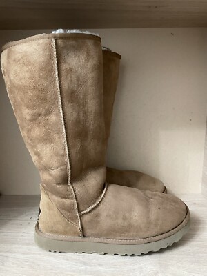 UGG Australia Classic Tall II Winter Boots for Women Chestnut Size