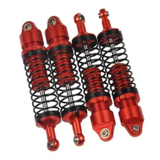 4PCS 1/10 RC Shock Absorber Damper for Axial SCX10 90046 Crawler Car Upgrades