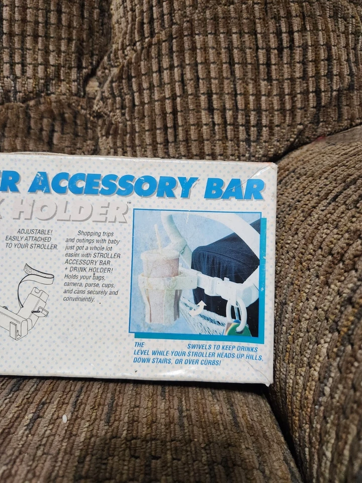 Винтажная детская коляска Prince Lionheart аксессуар бар держатель для напитков сделано в США  - Изображение 3 из 4