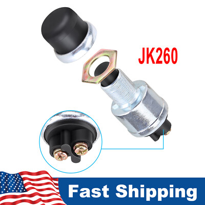 10X Engine Start Push Button Heavy-Duty Momentary Start Switch 12V Dc Weatherproof Push Button Start Switch 50 Amps