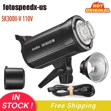 US Godox SK300IIV SK300II-V 110V Studio Strobe Flash Monolight LED Modeling Lamp