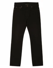 LEE Womens Dallas High Waist Straight Jeans W31 L33 Grey Cotton AT11