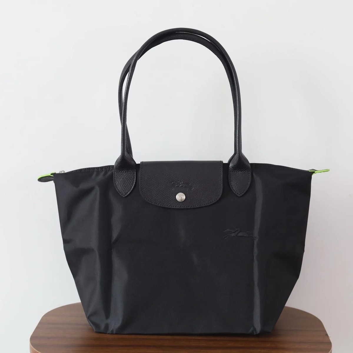 LONGCHAMP ブラック トートバッグ LONGCHAMP Le Pliage Tote Bag Black