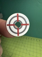 Crosshair Style Round Target for Bally, Gottlieb, Williams, Etc Pinball Machines