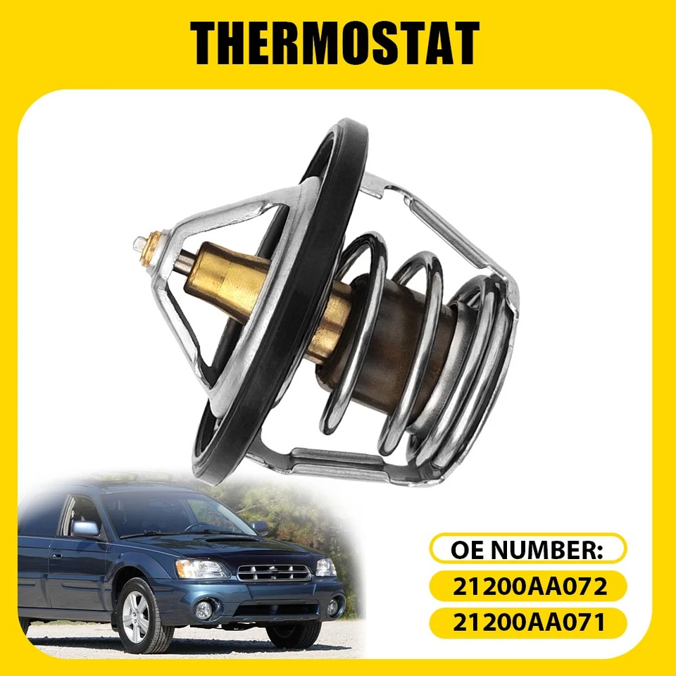 Thermostat for Subaru Forester 1997-2013 Impreza WRX Liberty Outback 21200AA071 - image 2 of 4