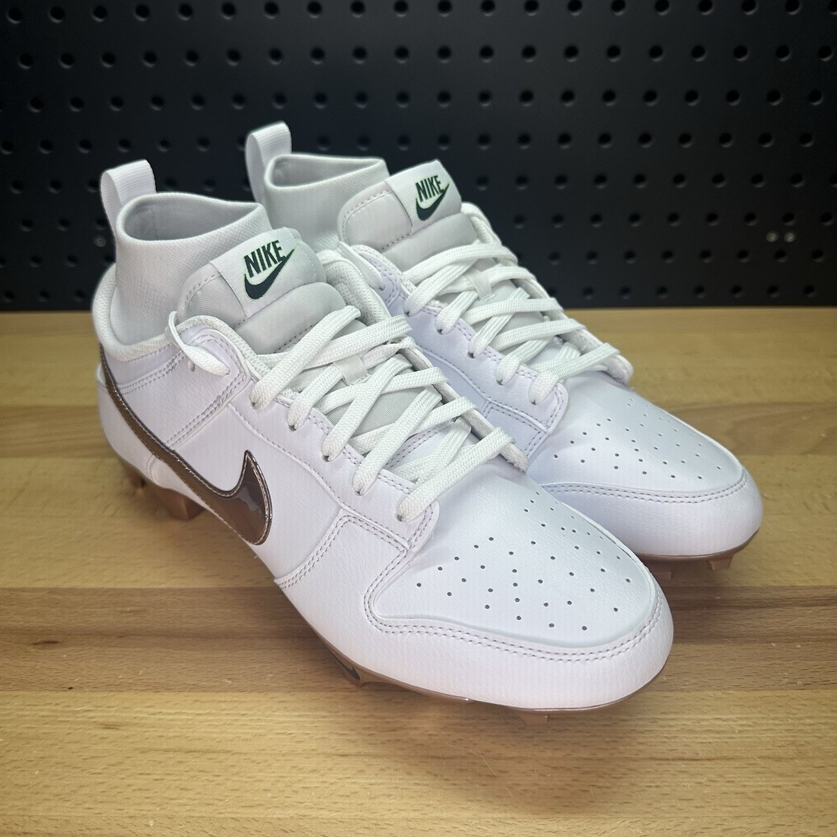 Size 9 - Nike Kyler Murray x Vapor Edge Dunk White Rose Gold