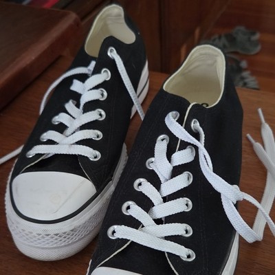 Converse Chuck Taylor All Star Lift Low Top Sneakers Black White 560250F