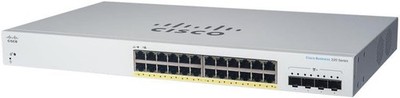 Cisco Systems Enterprise CBS220-24P-4G-EU CBS220 Smart 24-Port GE PoE CPNT