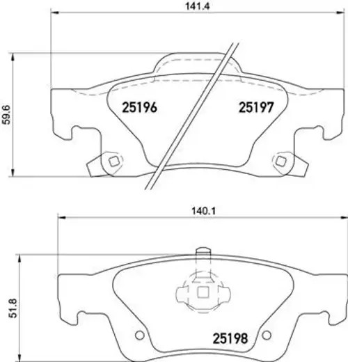 Fits BREMBO P 37 016 Brake Pad Set, disc brake P 37 016 Brake pads se ⭐UK Stock⭐ - Image 12