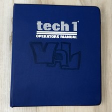 Tech 1 Gm Automotive Diagnostic Computer Operators Manual 1988 Vetronix Binder A