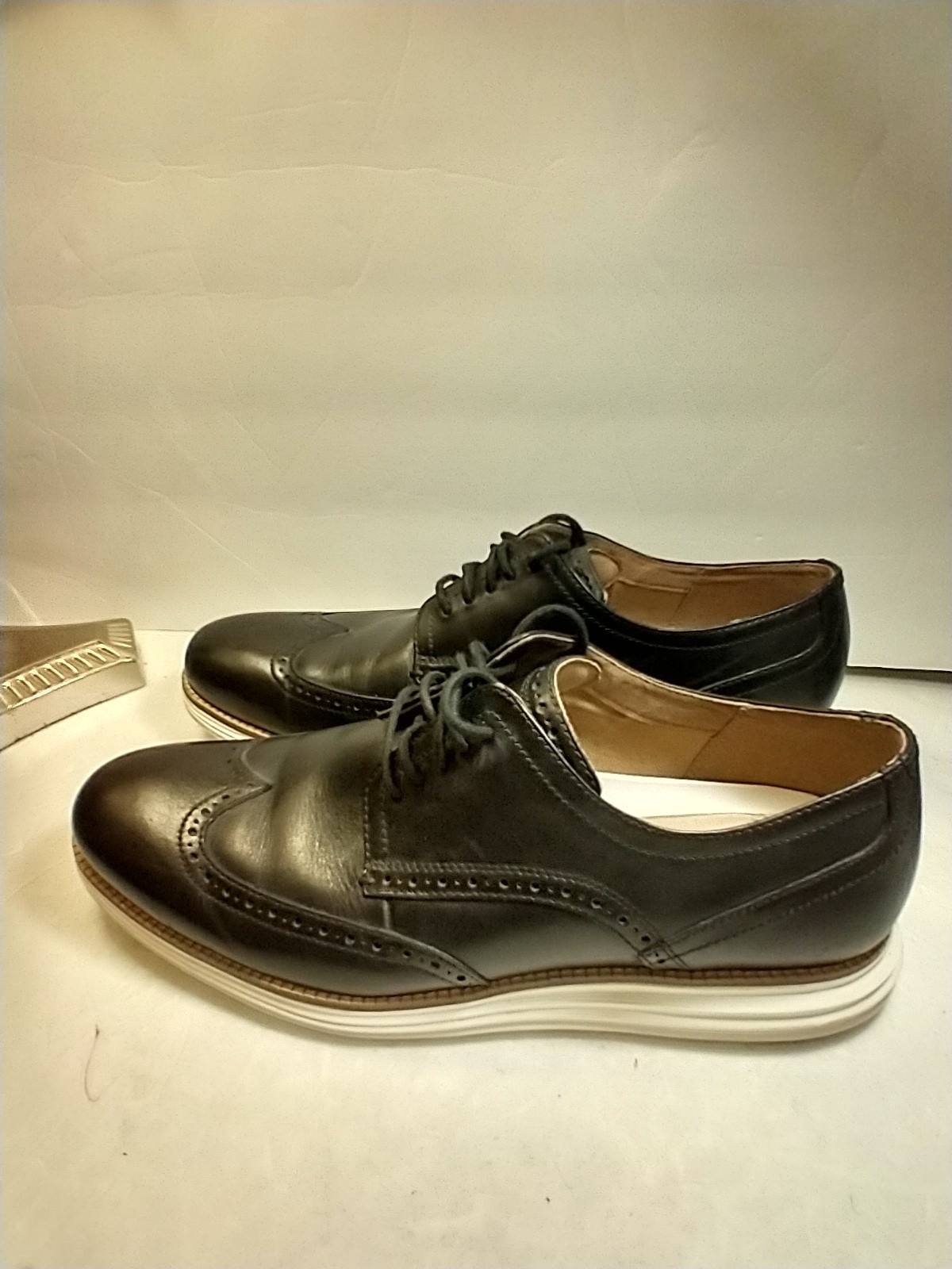 SAOLA Scarpe Oxford Cole Haan Original Grand nere a coda di rondine da uomo taglia 11 5 M (C26469)