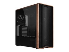 Lian Li LANCOOL 217 Genuine Walnut Wood Computer Case, Mid-Tower ATX PC Case