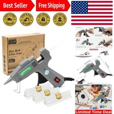 Ergonomic Mini Hot Glue Gun with 30 Sticks - Quick Heating for Crafts & Repairs 0.60 per gallon