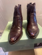 leather boots size 10 womens used shoes