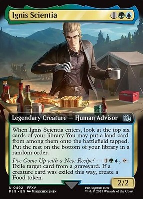 Ignis Scientia-Final Fantasy-Extended Art-Regular-492-LP
