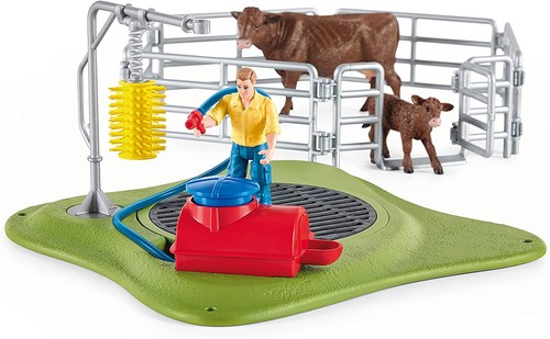 SCHLEICH, Cow washing station, , SHL42529 - Picture 3 of 4
