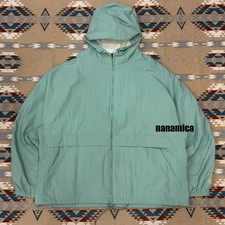Nanamica Reversible Hoodie Jacket Coral Green XL 