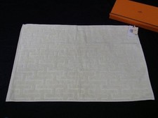 HERMES Stairs 100 Cotton Face Towel Hand Towel Ivory AS4805
