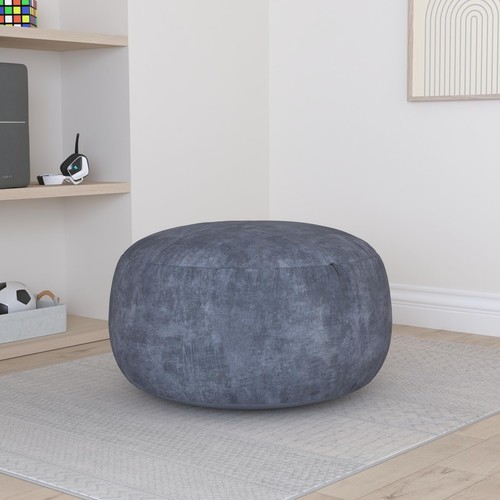 Large Bean Bag Chair: 3 Ft Memory Foam Bean Bag Chairs for Adults/KidsBean Bag - Picture 2 of 10