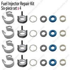 4 Pcs Fuel Injectors Seals Repair Kit For Vw Jetta Tiguan Audi A4 A5 1.8t 2.0t 4 Pcs Fuel Injectors Seals Repair Kit For Vw Jetta Tiguan Audi A4 A5 1.8t 2.0t