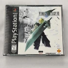 Final Fantasy VII Black Label (PlayStation 1 PS1) Complete - Misprint Label