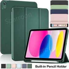 Shockproof Case Cover For iPad 7/8/9/10/11th Gen Air Pro Mini With Pen Holder