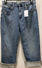 New Jessica Simpson Zinnia Wide Leg Boyfriend Jean. Size 8. Great Casual Jean 