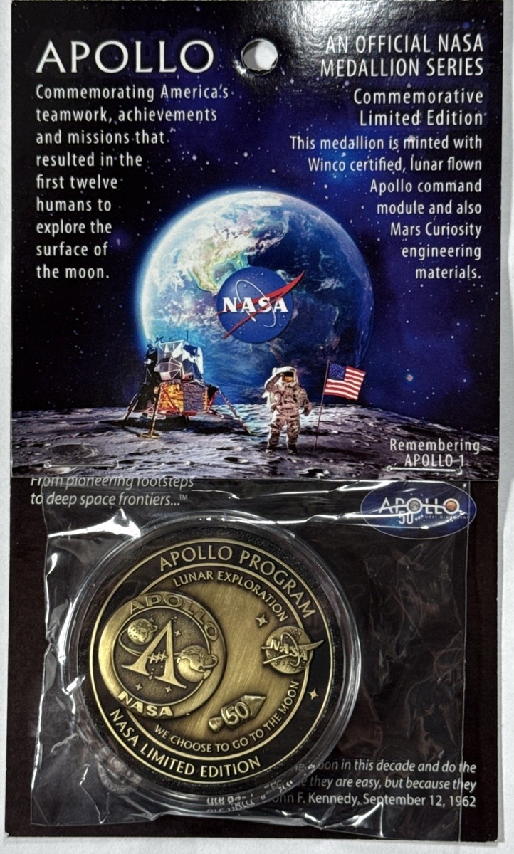 NASA Apollo Program 50th Anniversary Limited Edition Challenge