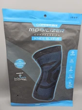 Copper Fit ICE Knee Compression Sleeve Infused W/Menthol L/XL Single Sleeve New