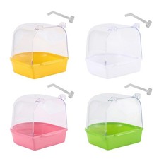 Bac à bain pour oiseaux en cage, gamelle d'eau pour calopsitte,