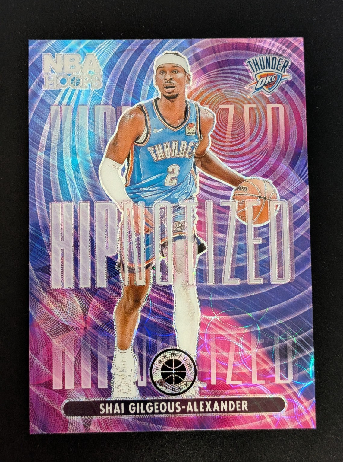 2023-24 NBA Hoops Premium Stock Shai Gilgeous-Alexander Hipnotized #2 SSP OKC