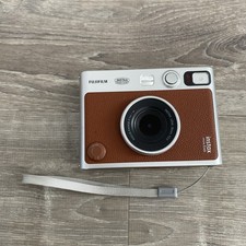 Fujifilm Instax Mini Evo Instant Film Camera - Brown 16812534 