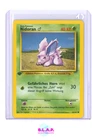 NIDORAN ♂ POKEMON 55/102 BASE SET 1ST EDITION 1999 GERMAN