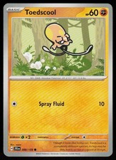 Toedscool 088/159 Common Journey Together Pokemon Near Mint
