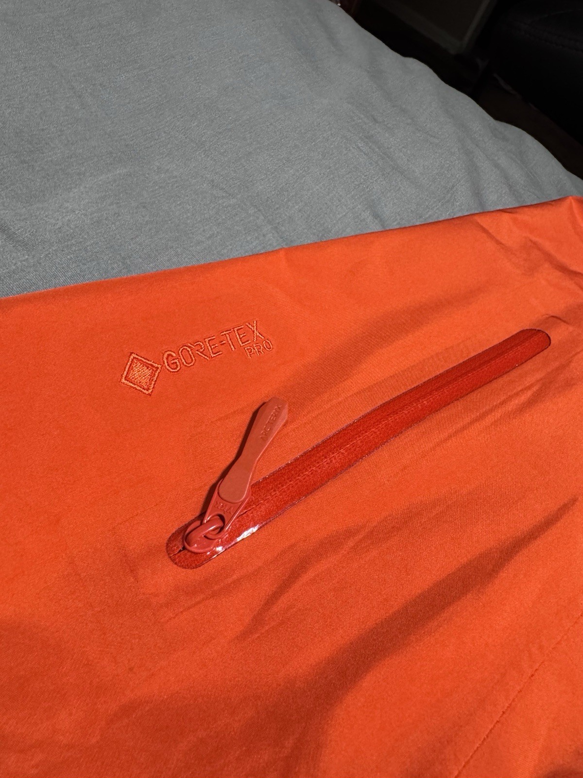 Arc'teryx Alpha SV | Size Large | Orange | Gently Used | Gore Tex | RARE | image 3