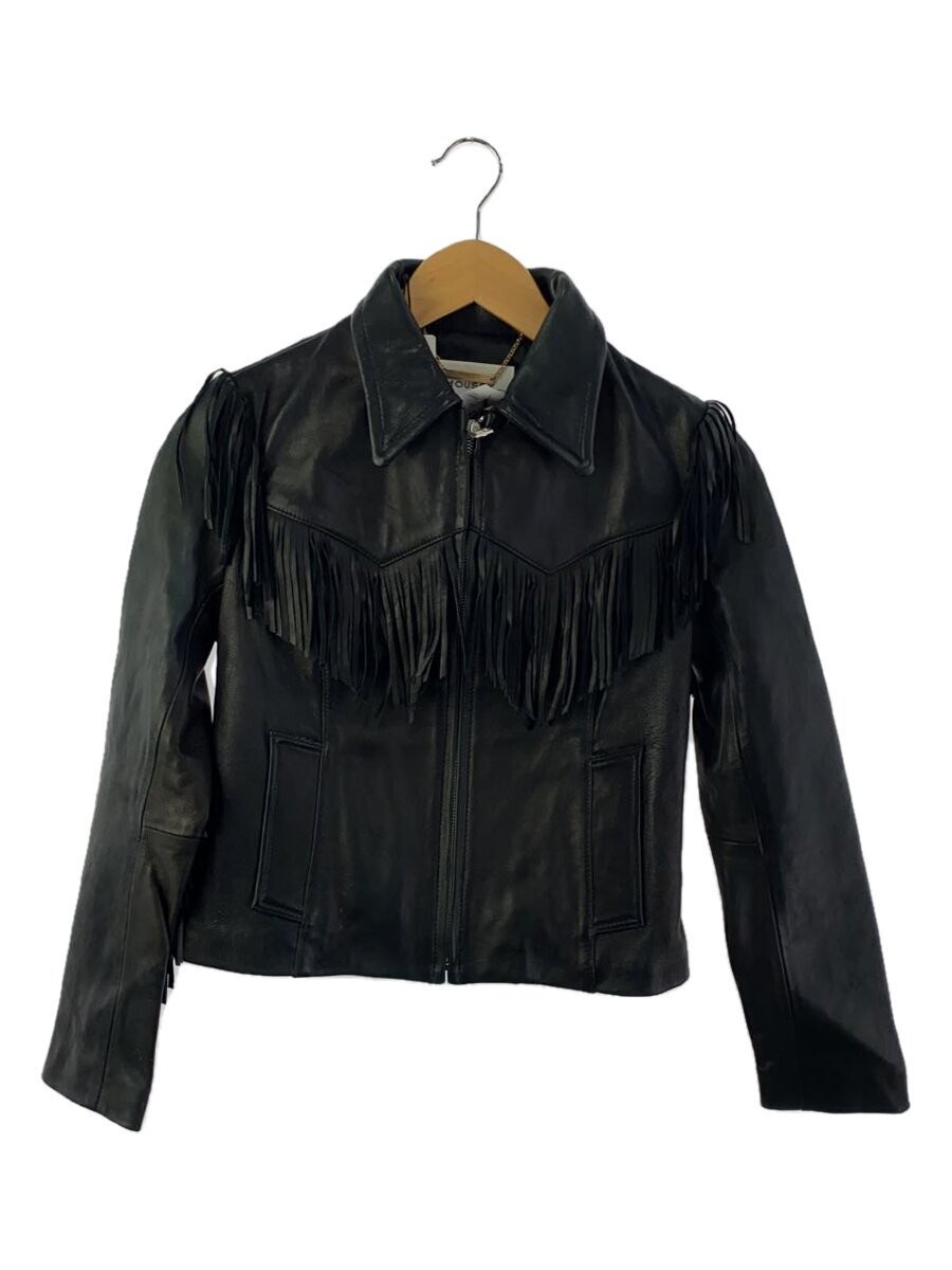 Moussy Single Rider Jacket/1/Sheep Leather/Blk 3567
