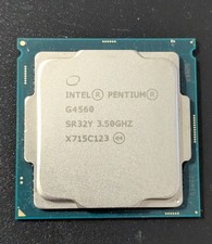 Intel Pentium G4560 LGA 1151 3.5 GHz Desktop Dual Core CPU SR32Y
