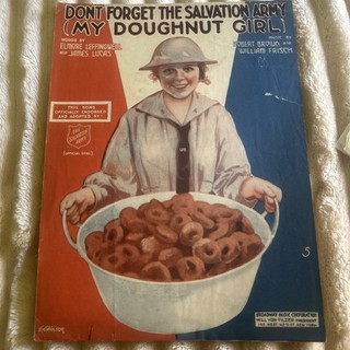 Don't Forget the Salvation Army (My Donut Girl) Sheet Music