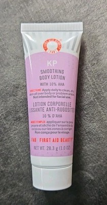 First Aid Beauty  ''KP  Smoothing Body Lotion''  Mit 10% AHA    28.3 g    Neu!