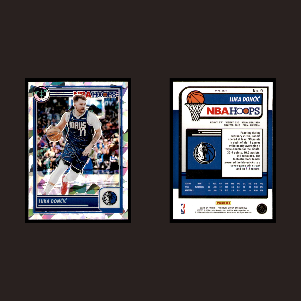 PANINI prizm DONCIC NBA ルーキー 9 rc PANINI prizm DONCIC NBA