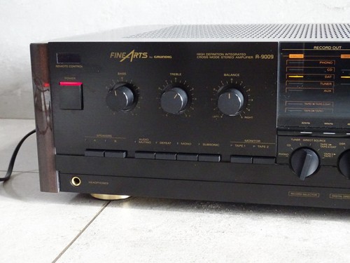 GRUNDIG A-9009 FINE ARTS AMPLIFIER EXCELLENT SERVICED LEGEND - Bild 4 von 10