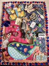 Scrapbook 5 Vintage Junk Journal Ephemera. 5 Cards With Envelopes. Repurpose