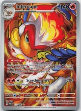 Infernape 173/167 Illustration Rare Twilight Masquerade Pokemon Holo Near Mint on eBay