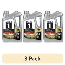 [ Free Delivery ] 3 Pack Mobil 1 Extended Performance High Mileage 5W-20 Oil 5QT 23.87 per gallon