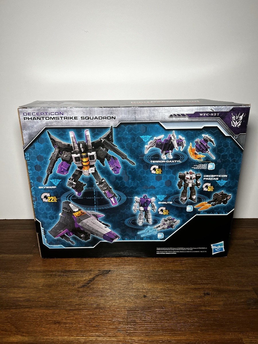 WFC-S27 ファントムストライク スコードロン トランスフォーマー Transformers WFC-S27 Phantomstrike Squadron 4 Pack Set - MISB In