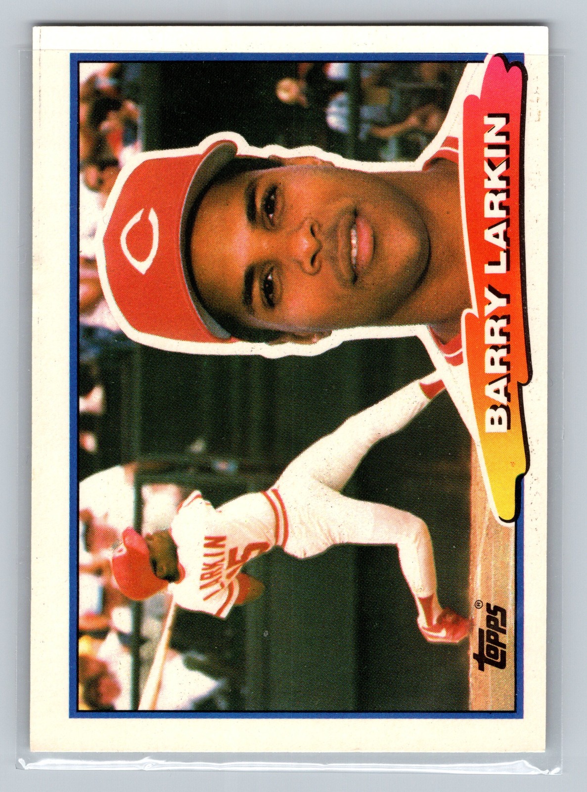 1988 Topps Big #74b Barry Larkin