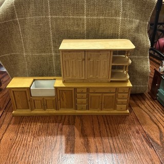 Dollhouse Miniature Artisan Kitchen Accessory Set 1:12 Scale Vintage Odd Lot